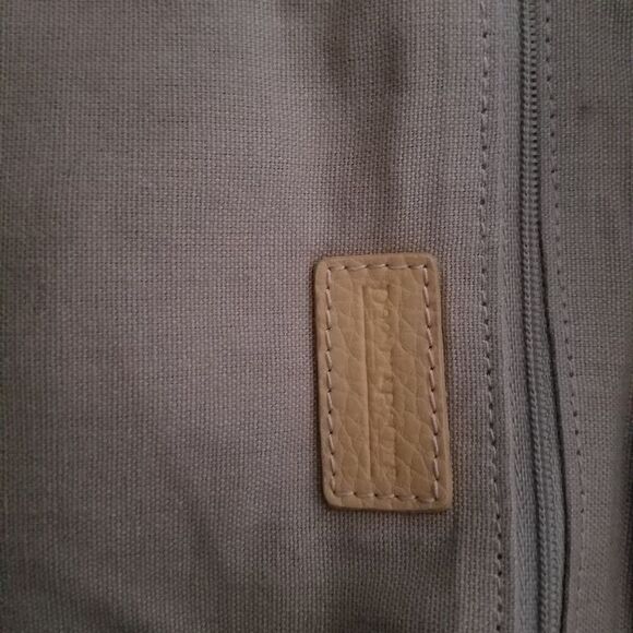 Dooney & Bourke Brown Logo Satchel Purse Handbag Monogram Shoulder Bag - Picture 7 of 9